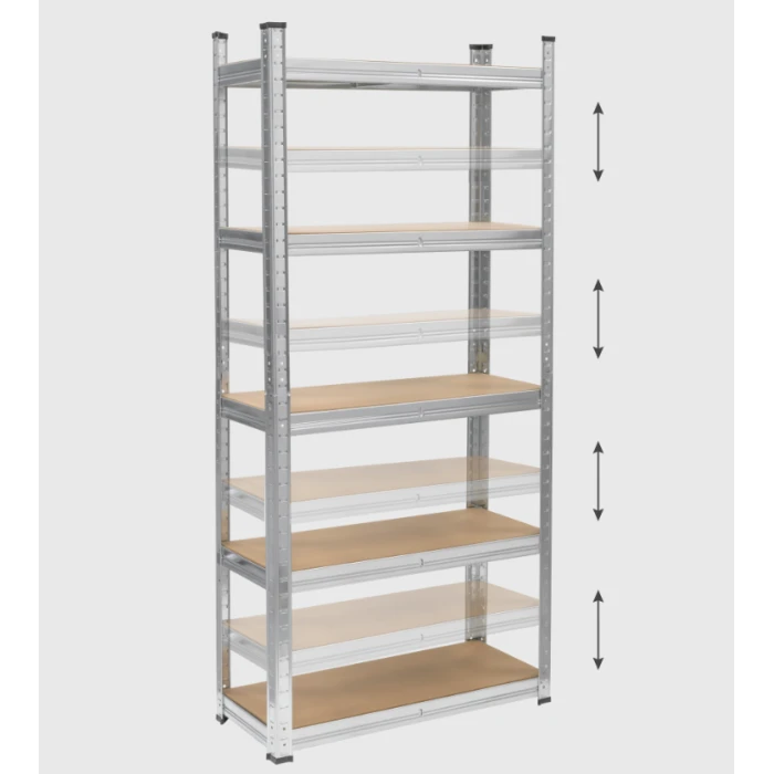 Стелаж LEOBRO Premium 150 х 70 х 30 см, 150кг/полиця, 5 полиць (LB-R110)