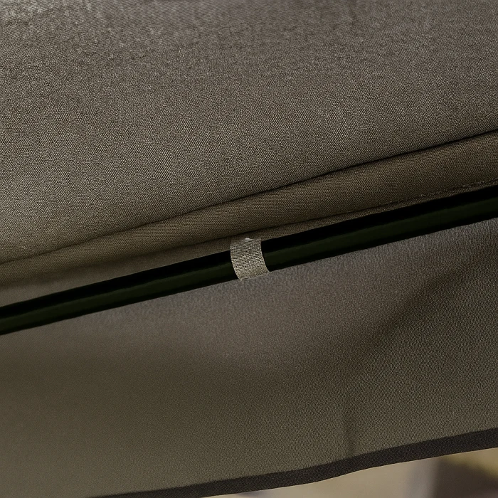 Гойдалка з подушками на 3 особи LEOBRO Grey