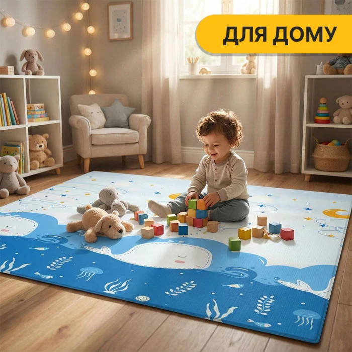 Дитячий ігровий килимок LEOBRO 150 x 200 x 1 см (LB-1024)