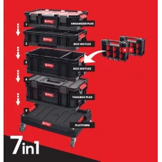Набор ящиков для инструментов Qbrick System PROMO SET II 7в1 (5901238252603)