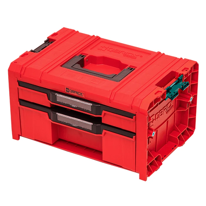 Ящик для инструментов Qbrick System PRO Drawer 2 Toolbox 2.0 Expert RED (5901238257486)
