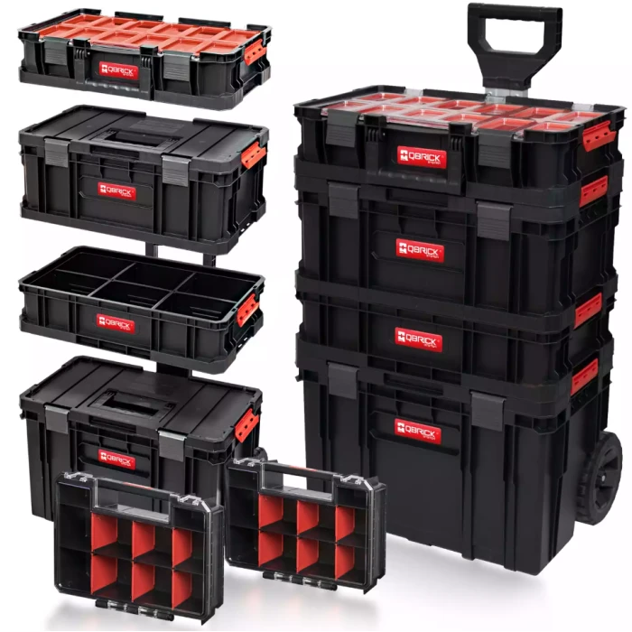 Набор ящиков для инструмента Qbrick System PROMO SET I 6в1 (5901238252597)