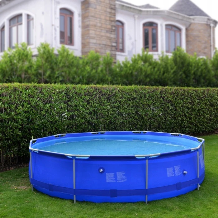 Каркасный круглый бассейн Avenli 305х76см комплект 17в1 с градусником