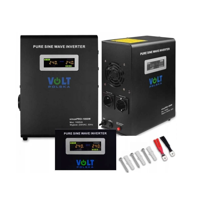 Комплект Volt Polska SINUS PRO 800 W 12/230V 500/800W + Акумулятор VOLT AGM VRLA 100Ah 12V