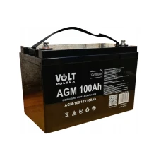 Комплект Volt Polska SINUS PRO 800 W 12/230V 500/800W + Акумулятор VOLT AGM VRLA 100Ah 12V
