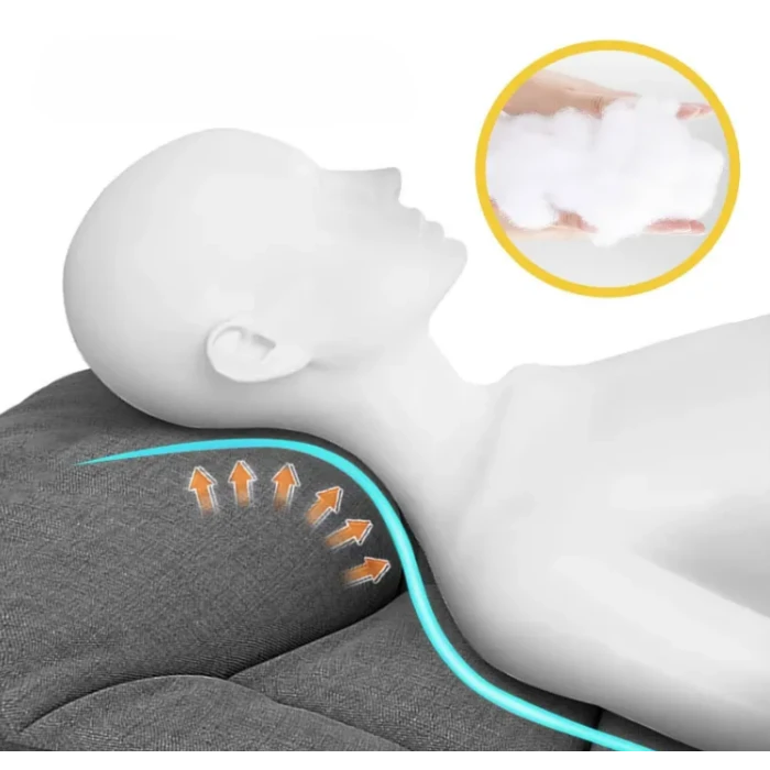 Легка Розкладачка для туризму LEOBRO сіра (CC-S08)