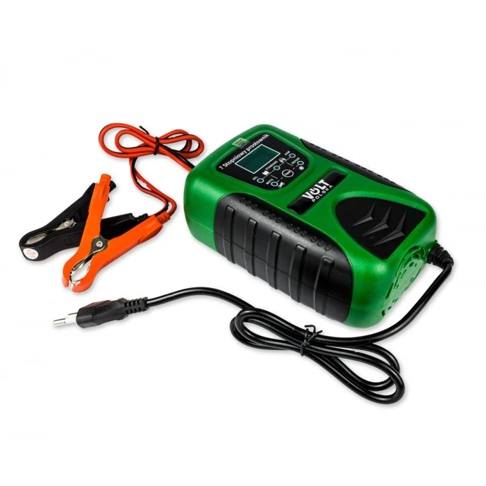 Аккумулятор VOLT AGM VRLA 100Ah 12V + Зарядное устройство для Volt Polska 12V 8A LCD