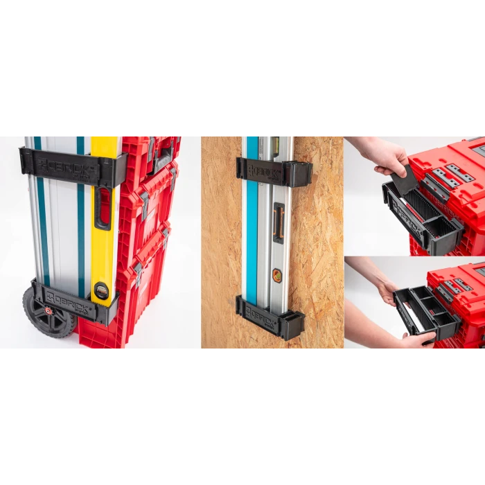 Набір тримачів 2шт. для інструментів Qbrick System Custom Long Items Holder (5901238261346)