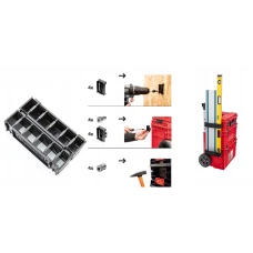 Набір тримачів 2шт. для інструментів Qbrick System Custom Long Items Holder (5901238261346)