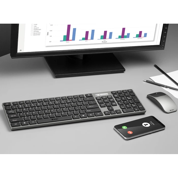 Комплект (клавіатура + миша) Tracer RF Nano USB (TRAKLA46773)