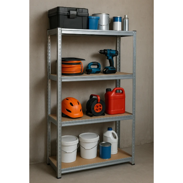 Стелаж LEOBRO Premium 150 х 70 х 30 см, 175кг/полиця, 4 полиці (LB-R111)