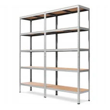 Стелаж LEOBRO Premium 200 х 90 х 40 см, 200кг/полиця, 5 полиць (LB-R122)