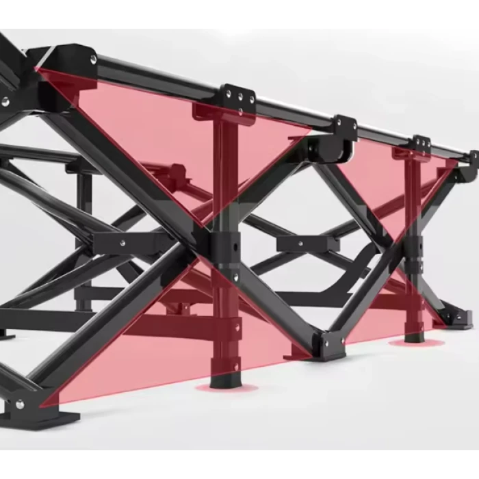 Туристична похідна розкладачка з Mesh-матрацом LEOBRO Black (LB-CC-L1-BLK)