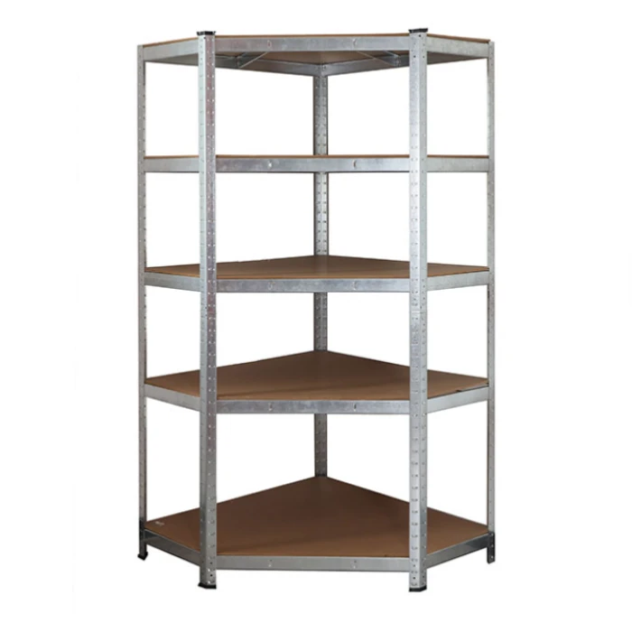 Стелаж кутовий LEOBRO Premium 180 х 90 х 40 см, 175кг/полиця, 5 полиць (LB-R123)