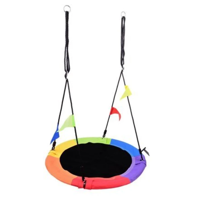 Гойдалка гніздо FUNFIT 100см (Різнокольорова) (3375)