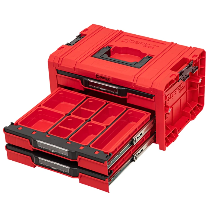 Ящик для інструментів Qbrick System PRO Drawer 3 Toolbox 2.0 Expert RED (5901238257509)