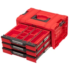 Ящик для інструментів Qbrick System PRO Drawer 3 Toolbox 2.0 Expert RED (5901238257509)
