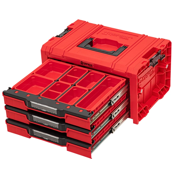 Ящик для інструментів Qbrick System PRO Drawer 3 Toolbox 2.0 Expert RED (5901238257509)