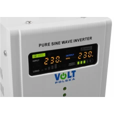 Гібридний ДБЖ/інвертор Volt Polska SINUS PRO 1500 E 12/230V 1000/1500W (3SP091512E)