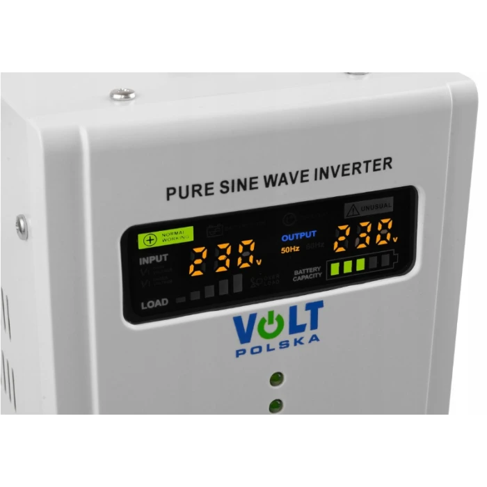 Гібридний ДБЖ/інвертор Volt Polska SINUS PRO 1500 E 12/230V 1000/1500W (3SP091512E)