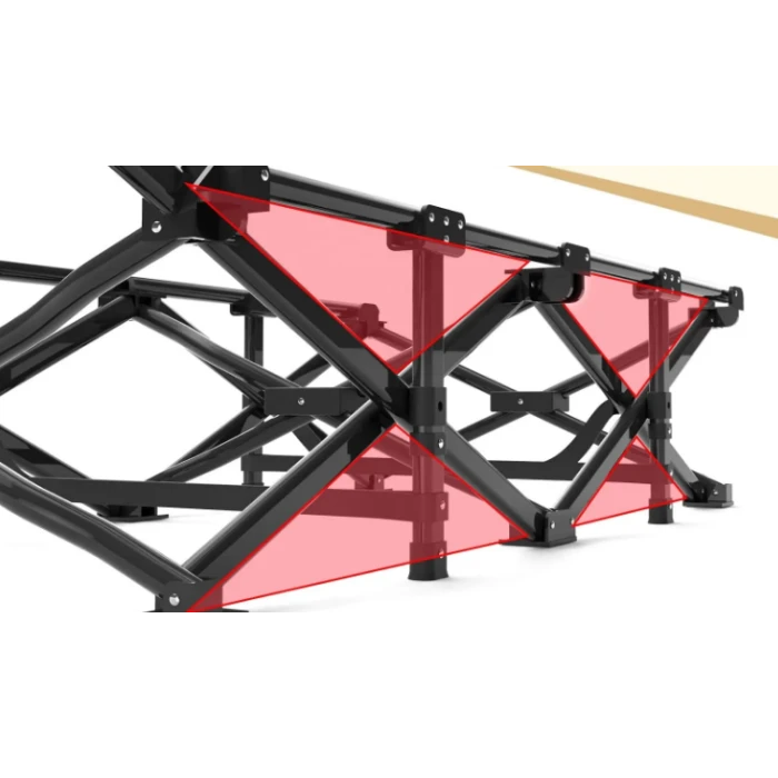 Легка Розкладачка для туризму LEOBRO чорна (CC-S10)