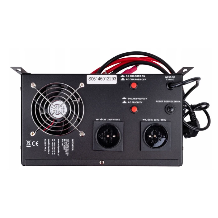 Комплект інвертору Volt Polska SINUS PRO 2000W 1400/2000W + 2 шт Акумулятор VOLT VRLA 100Ah 12V