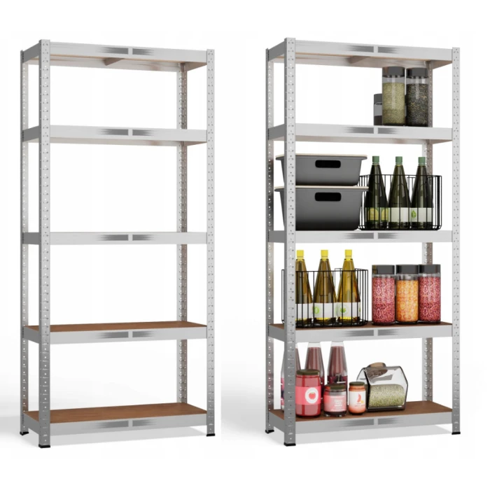 Стелаж LEOBRO Premium 150 х 70 х 30 см, 175кг/полиця, 5 полиць (LB-R112)