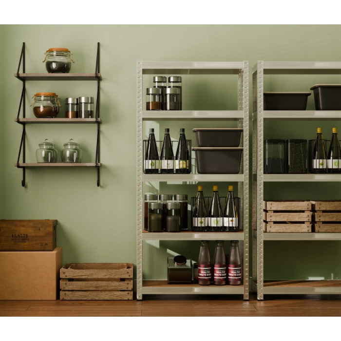 Стелаж LEOBRO Premium 150 х 70 х 30 см, 175кг/полиця, 5 полиць (LB-R112)