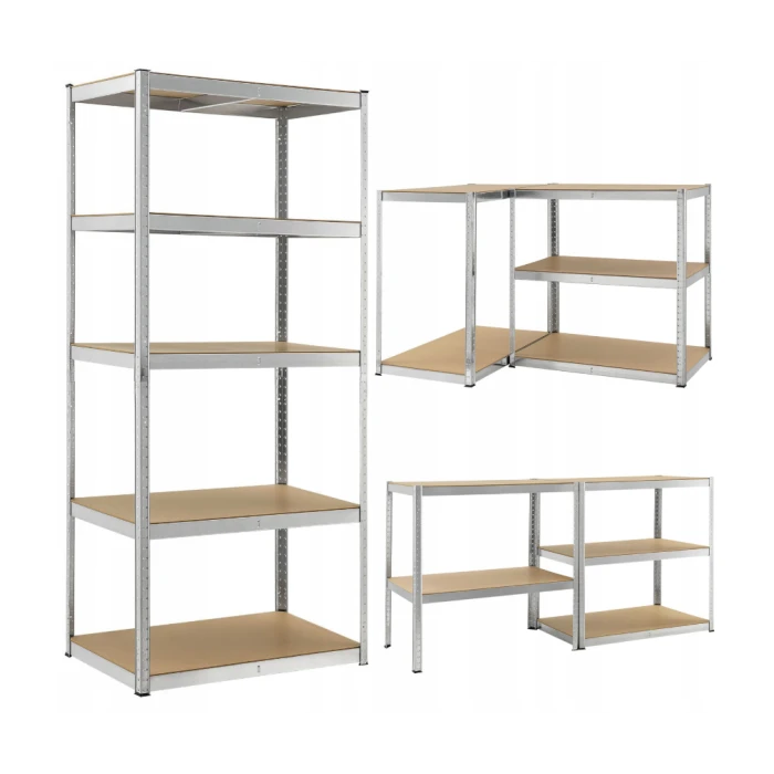 Стелаж LEOBRO Premium 220 х 90 х 40 см, 175кг/полиця, 5 полиць (LB-R119)