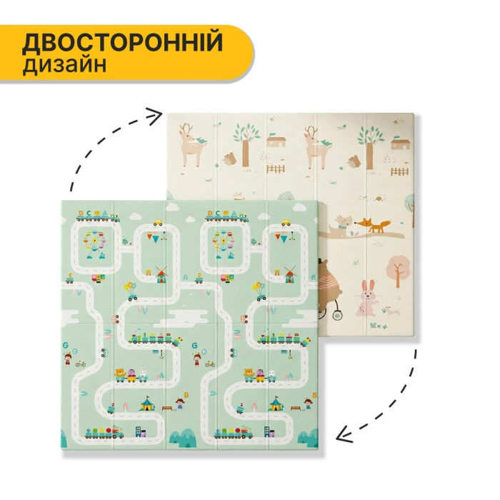 Дитячий ігровий килимок LEOBRO 180 x 200 x 1 см (LB-1038)
