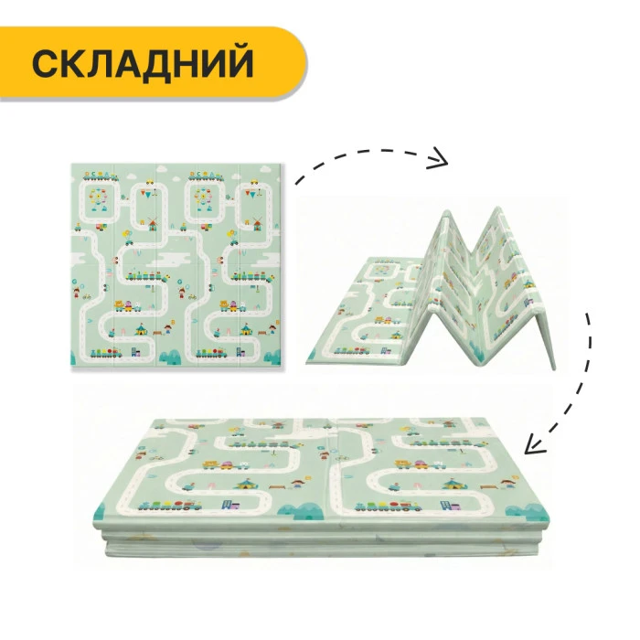 Дитячий ігровий килимок LEOBRO 180 x 200 x 1 см (LB-1038)