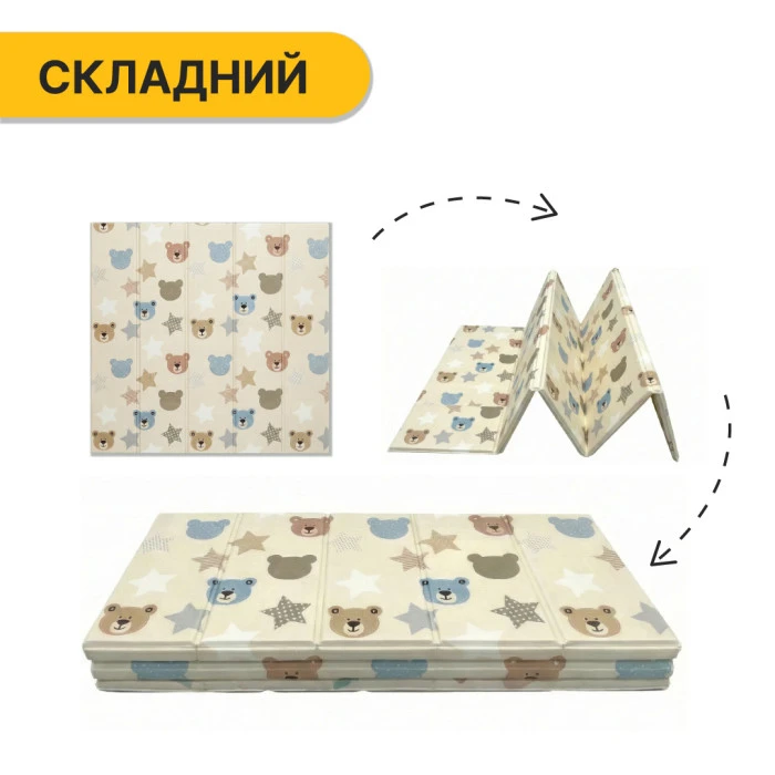 Дитячий ігровий килимок LEOBRO 150 x 180 x 1 см (LB-1015)