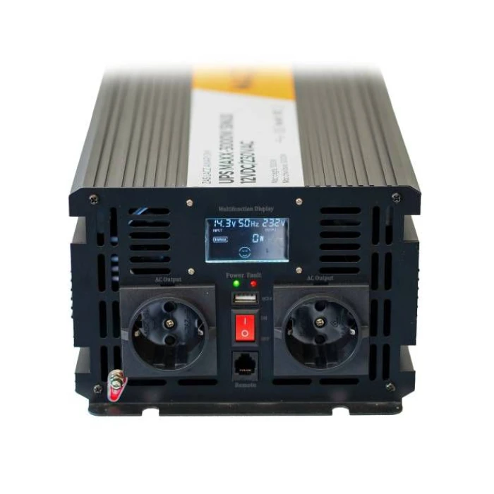 Комплект аварійного живлення 4SUN MAXX SINUS 3000W + Акумулятор VOLT AGM 100Ah (Зарядка 20А)