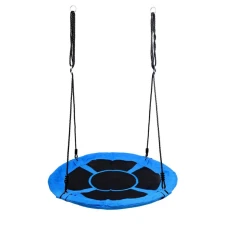 Гойдалка гніздо FUNFIT 100см (Синьо-чорна) (2609)