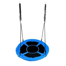 Гойдалка гніздо FUNFIT 100см (Синьо-чорна) (2609)