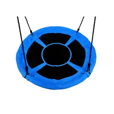 Гойдалка гніздо FUNFIT 100см (Синьо-чорна) (2609)