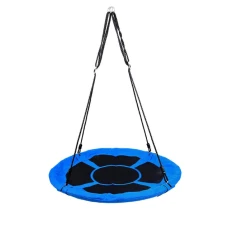 Гойдалка гніздо FUNFIT 100см (Синьо-чорна) (2609)
