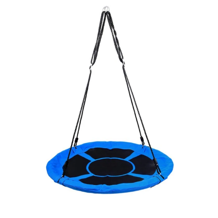 Гойдалка гніздо FUNFIT 100см (Синьо-чорна) (2609)
