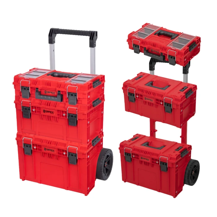 Набор ящиков для инструментов Qbrick System PRIME SET 1 RED Ultra HD (5901238257974)