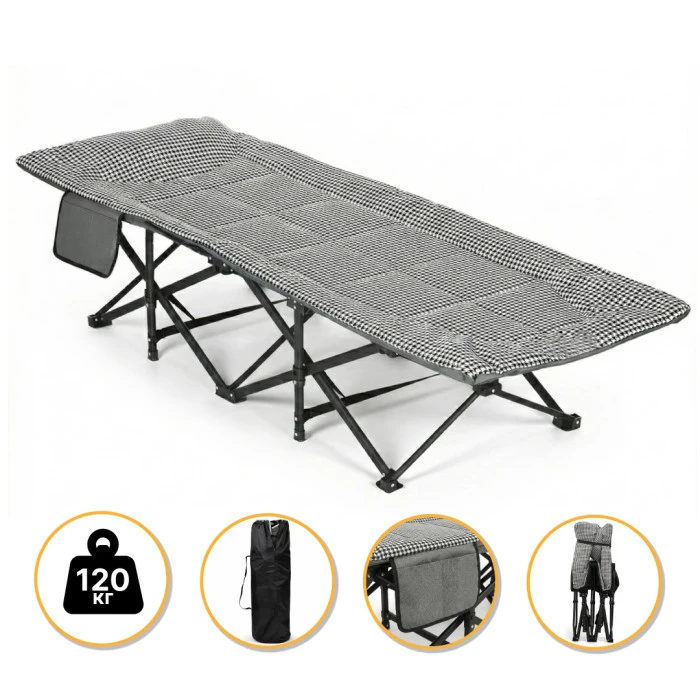 Розкладачка LEOBRO Гусяча лапка (HM-169K Houndstooth)