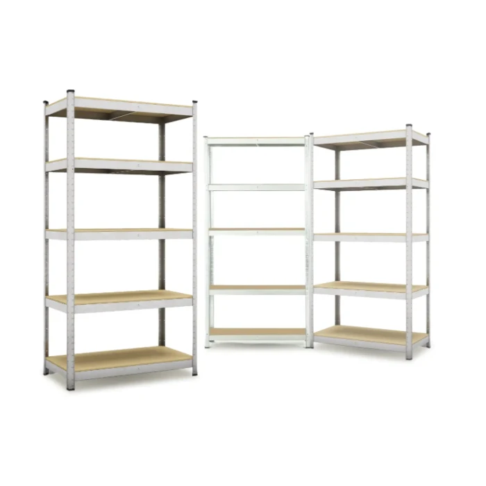 Стеллаж LEOBRO 180 х 270 х 40 см, 175кг/полка, 5 полок (LB-R175-GALX3)