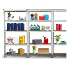 Стеллаж LEOBRO 180 х 270 х 40 см, 175кг/полка, 5 полок (LB-R175-GALX3)