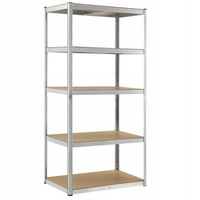 Стелаж LEOBRO Premium 180 х 100 х 50 см, 200кг/полиця, 5 полиць (LB-R107)