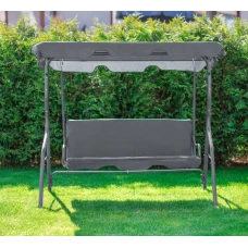 Гойдалка з подушками на 3 особи LEOBRO Relax Grey