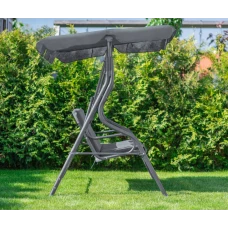 Гойдалка з подушками на 3 особи LEOBRO Relax Grey