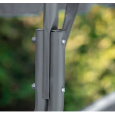 Гойдалка з подушками на 3 особи LEOBRO Relax Grey