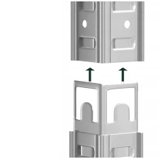 Набір із двох стелажів LEOBRO Premium 150 х 140 х 30 см, 175кг/полиця, 5 полиць (LB-R112Х2)