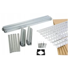 Набір із двох стелажів LEOBRO Premium 150 х 140 х 30 см, 175кг/полиця, 5 полиць (LB-R112Х2)