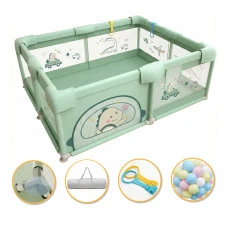 Дитячий манеж LEOBRO "Пригоди динозавра" 180 x 200 см (LB-1009)