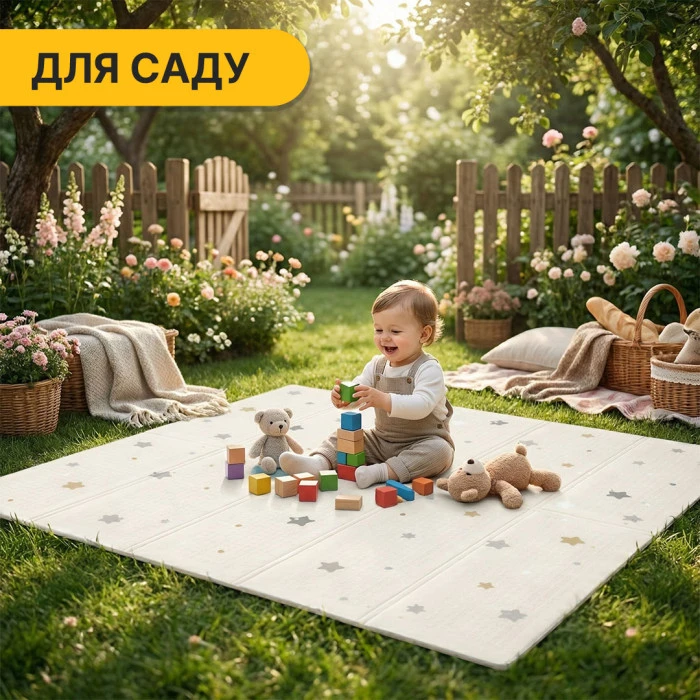 Дитячий ігровий килимок LEOBRO 150 x 180 x 1 см (LB-1016)